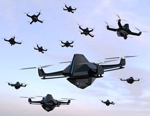 Drone swarm